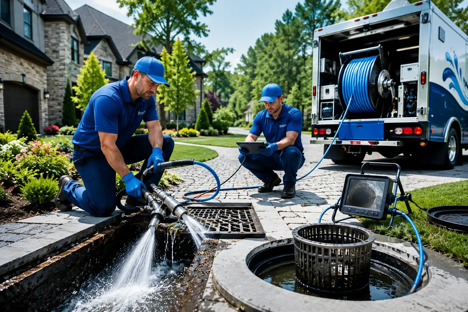 Local outdoor drain cleaning professionals in Gorham, NH